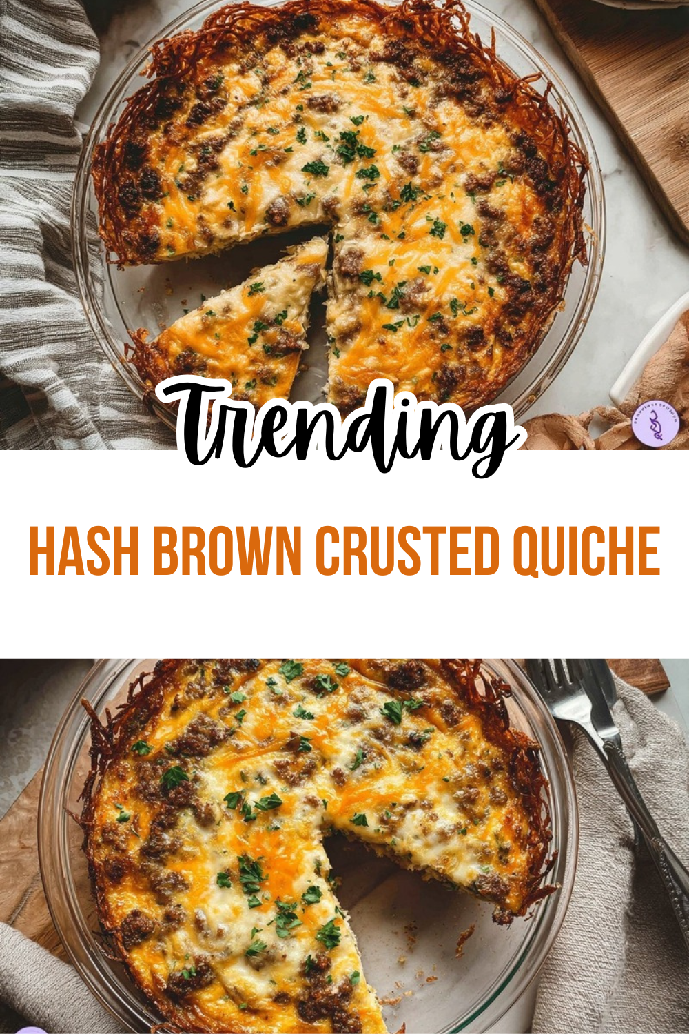Hash Brown Crust Quiche Lorraine Recipe 7 Hash Brown Crusted Quiche