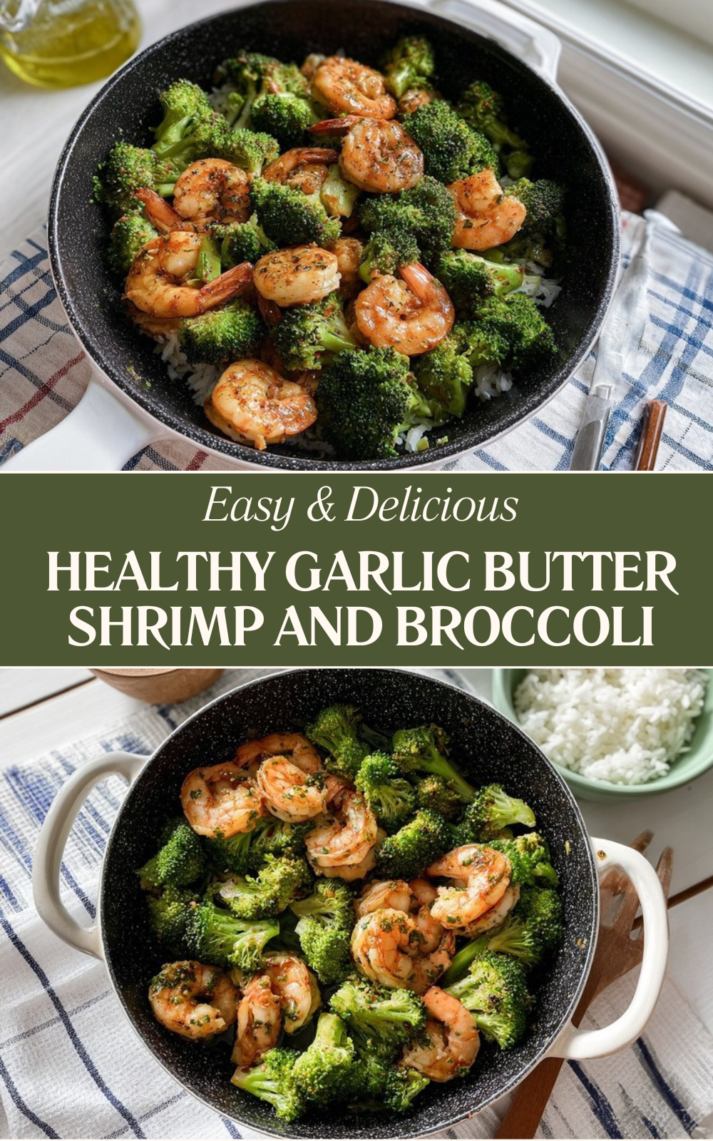 Healthy Garlic Butter Shrimp And Broccoli