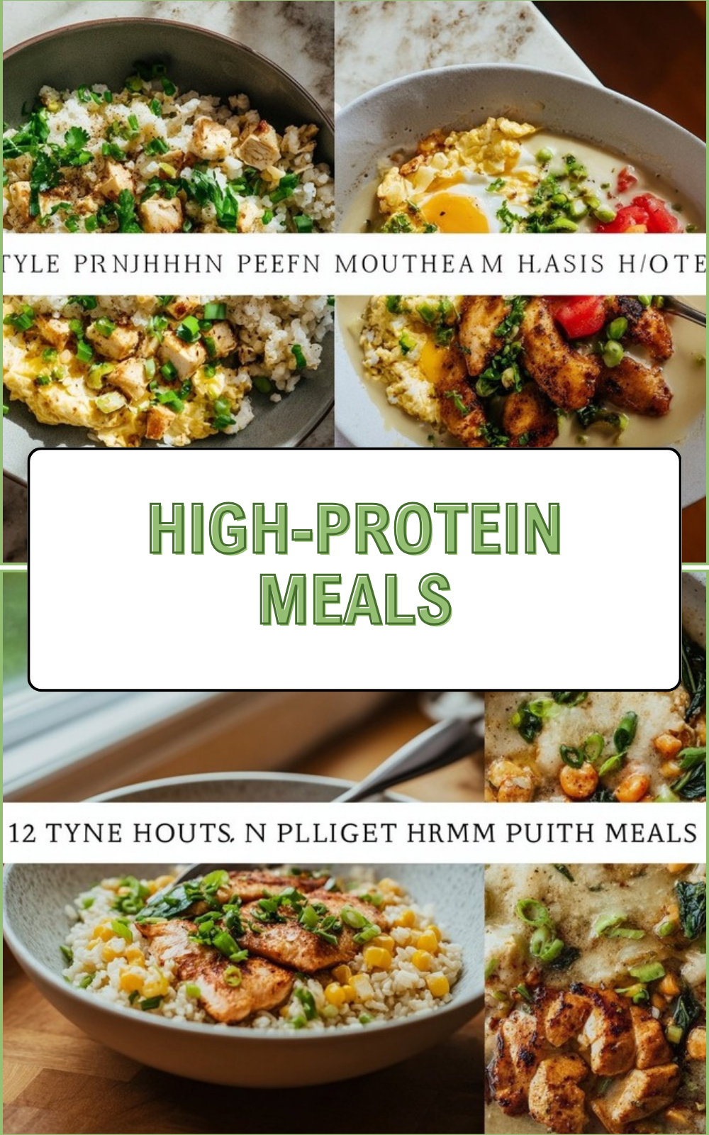 High-Protein Meals