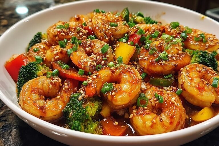 Honey Garlic Shrimp Stirfry 68.Png