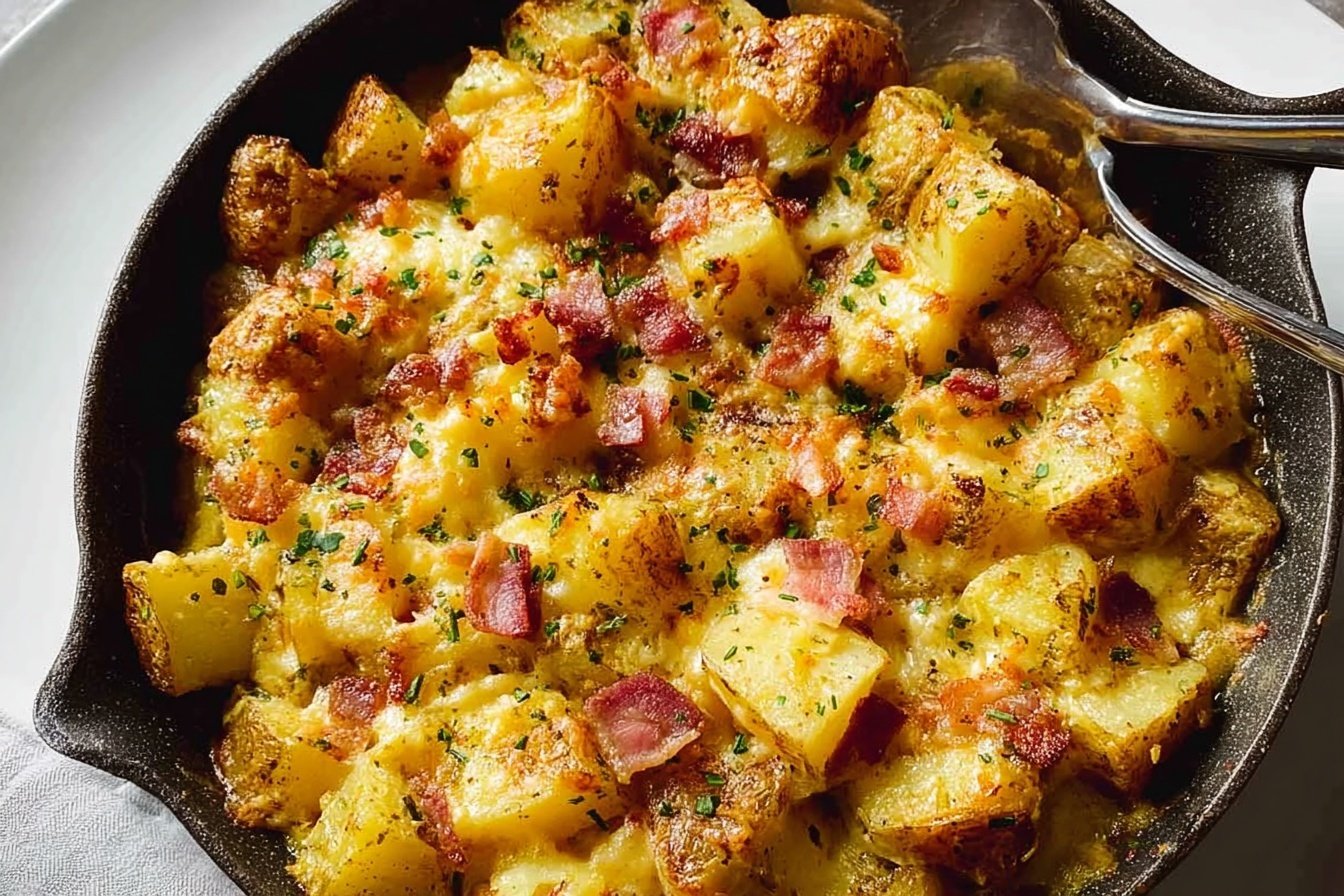 Mississippi Mud Potatoes