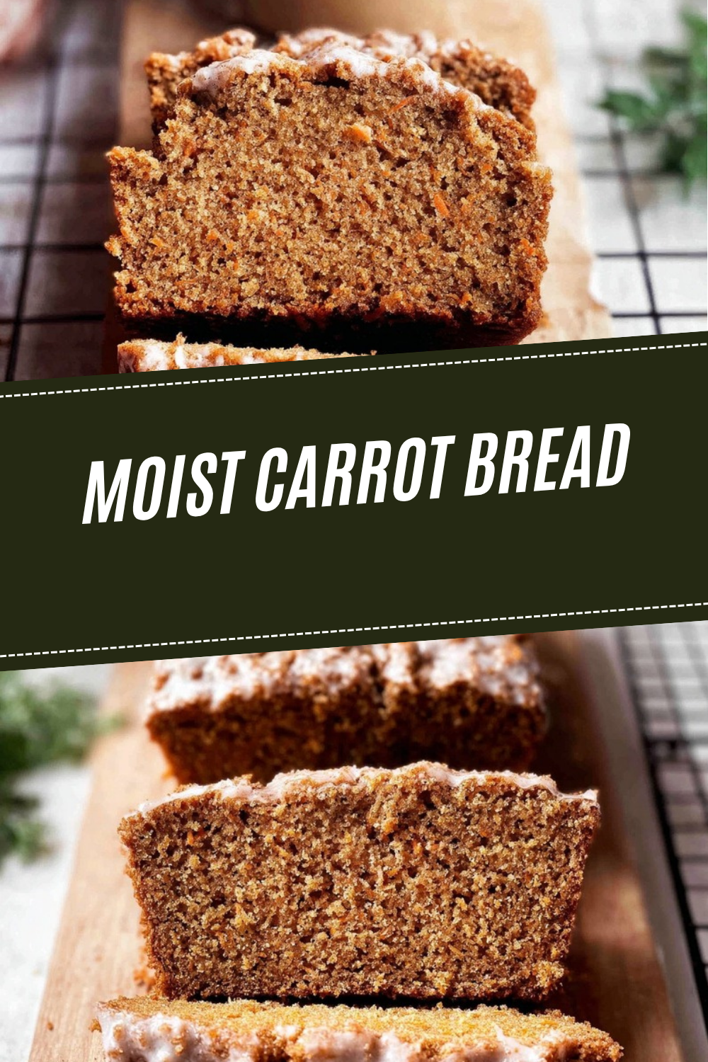 Moist Carrot Bread