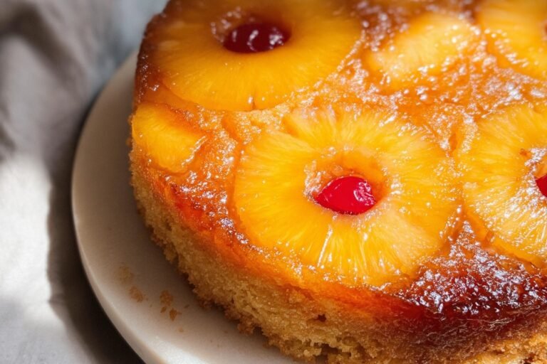 Moist Pineapple Upside Down Cake (From Scratch) 30.Png