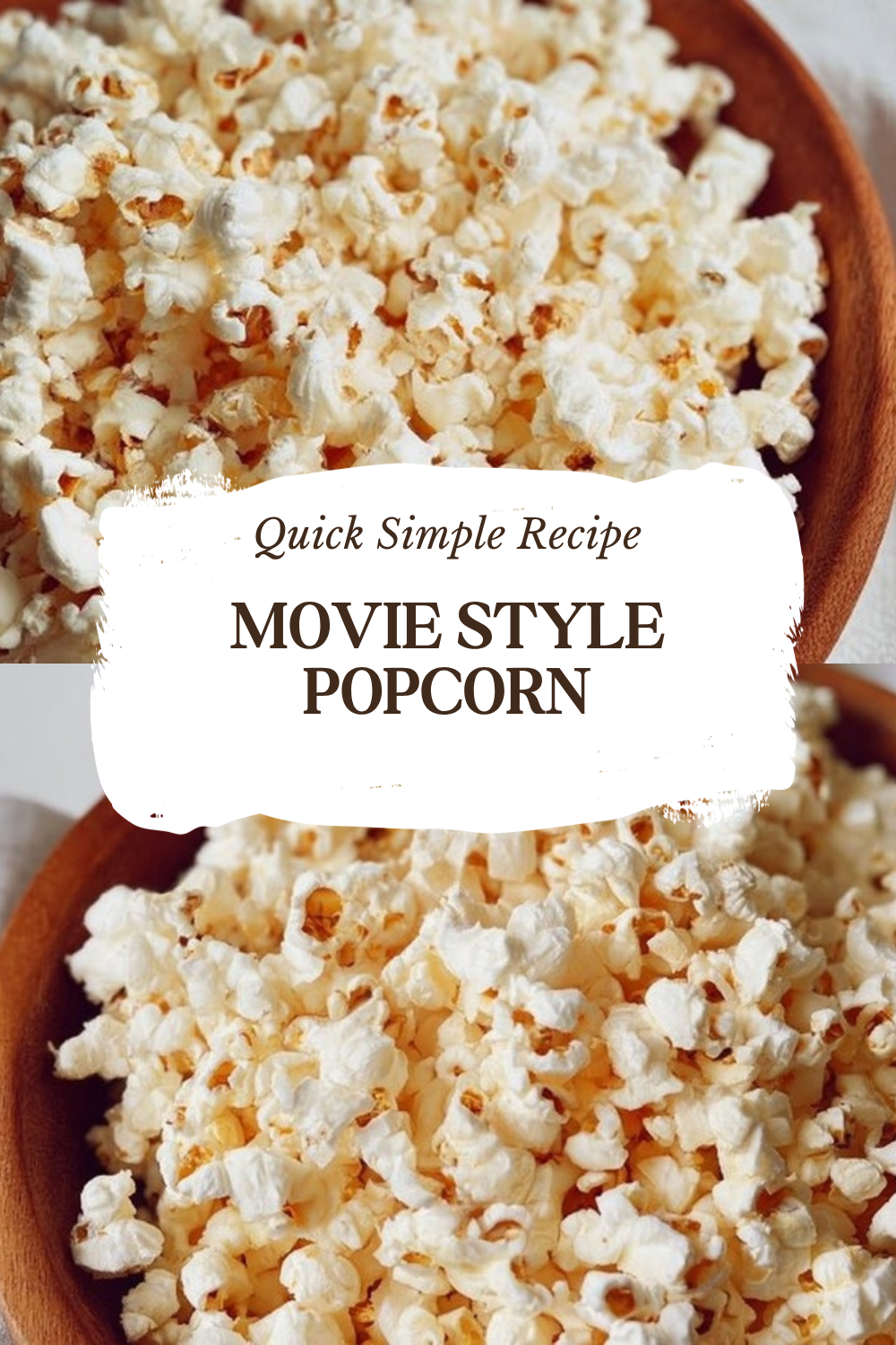 Movie Style Popcorn