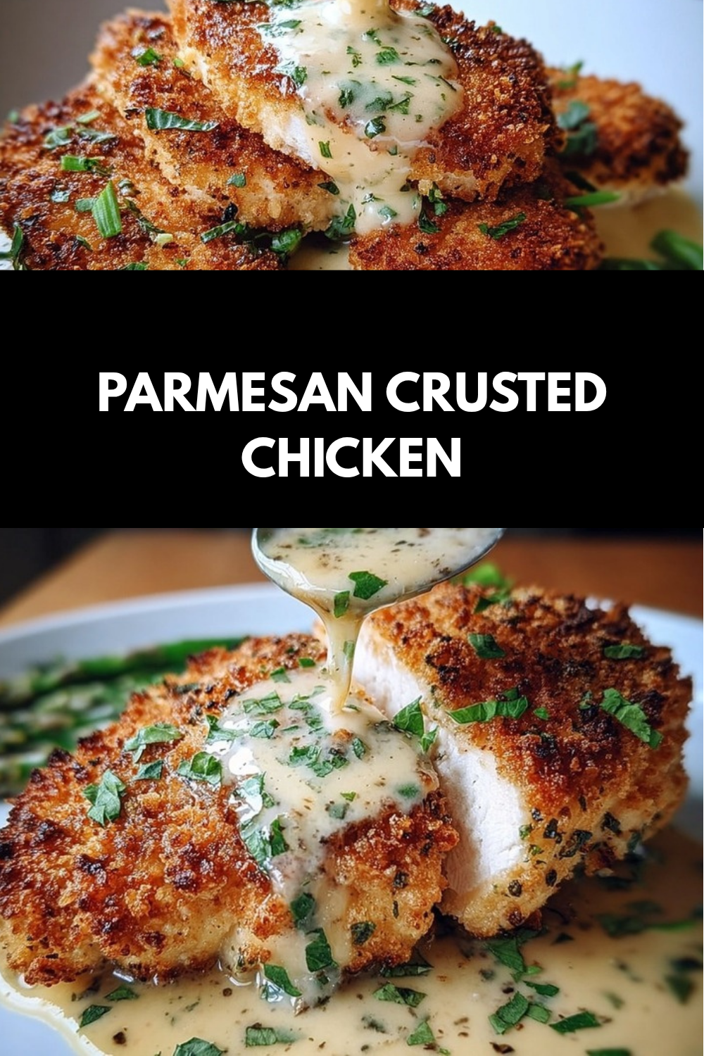 Parmesan Crusted Chicken Recipe 4 Parmesan Crusted Chicken