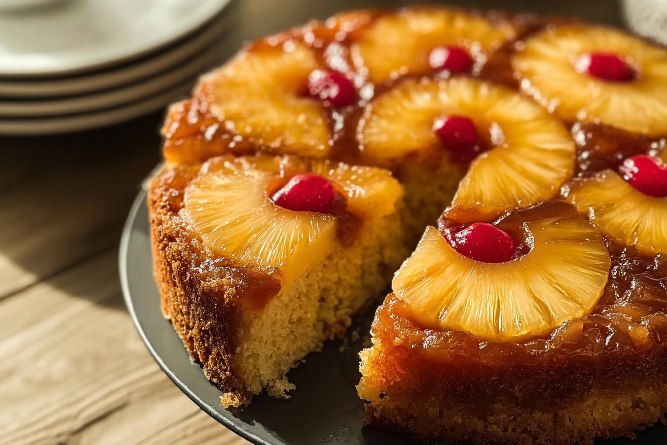 Pineapple Upside Down Cake