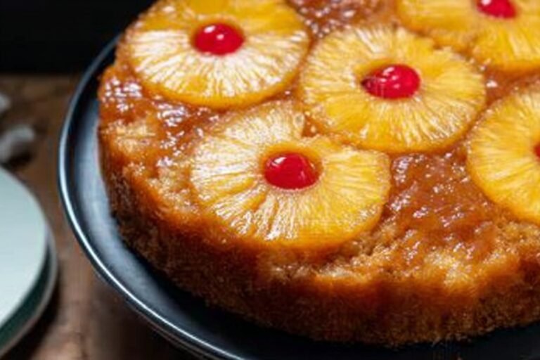 Pineapple Upside Down Cake Recipe 67.Png