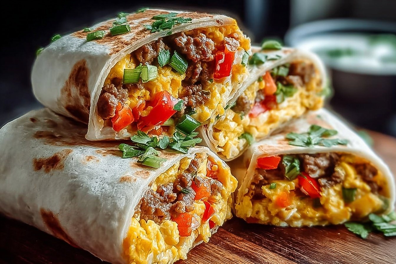 High Protein Breakfast Burritos Packed With Flavor 6 Protein Packed Breakfast Burritos