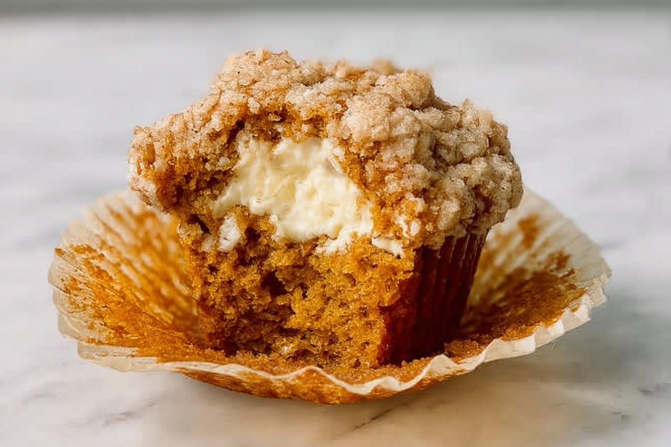 Pumpkin Cream Cheese Muffins Recipe 6 Pumpkin Cream Cheese Muffin