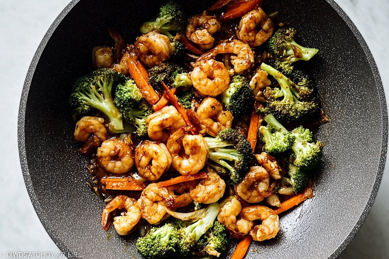 Quick Shrimp And Broccoli Stir Fry