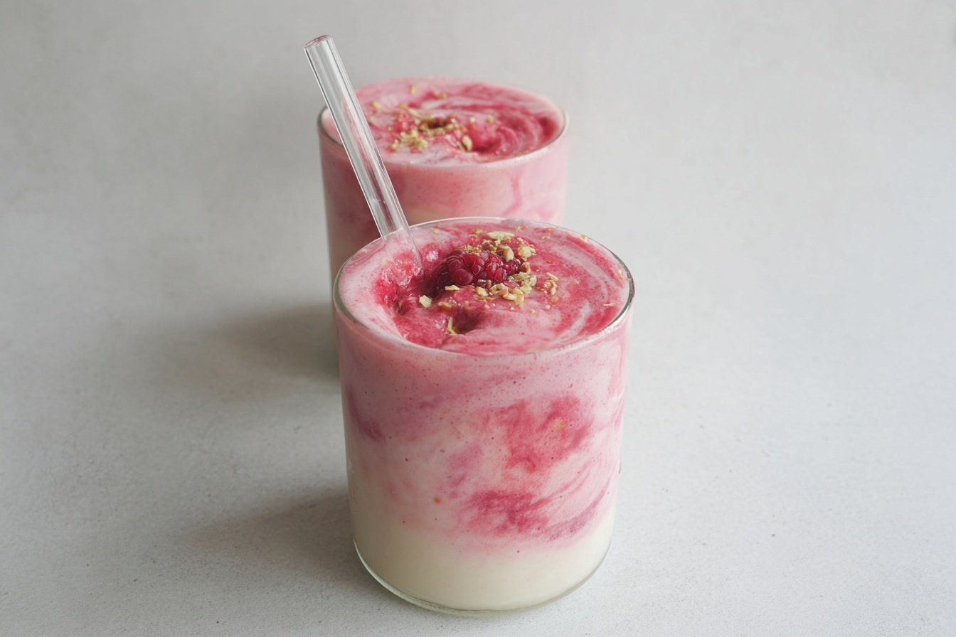 Banana Raspberry Smoothie Recipe 6 Raspberry Banana Swirl Smoothie