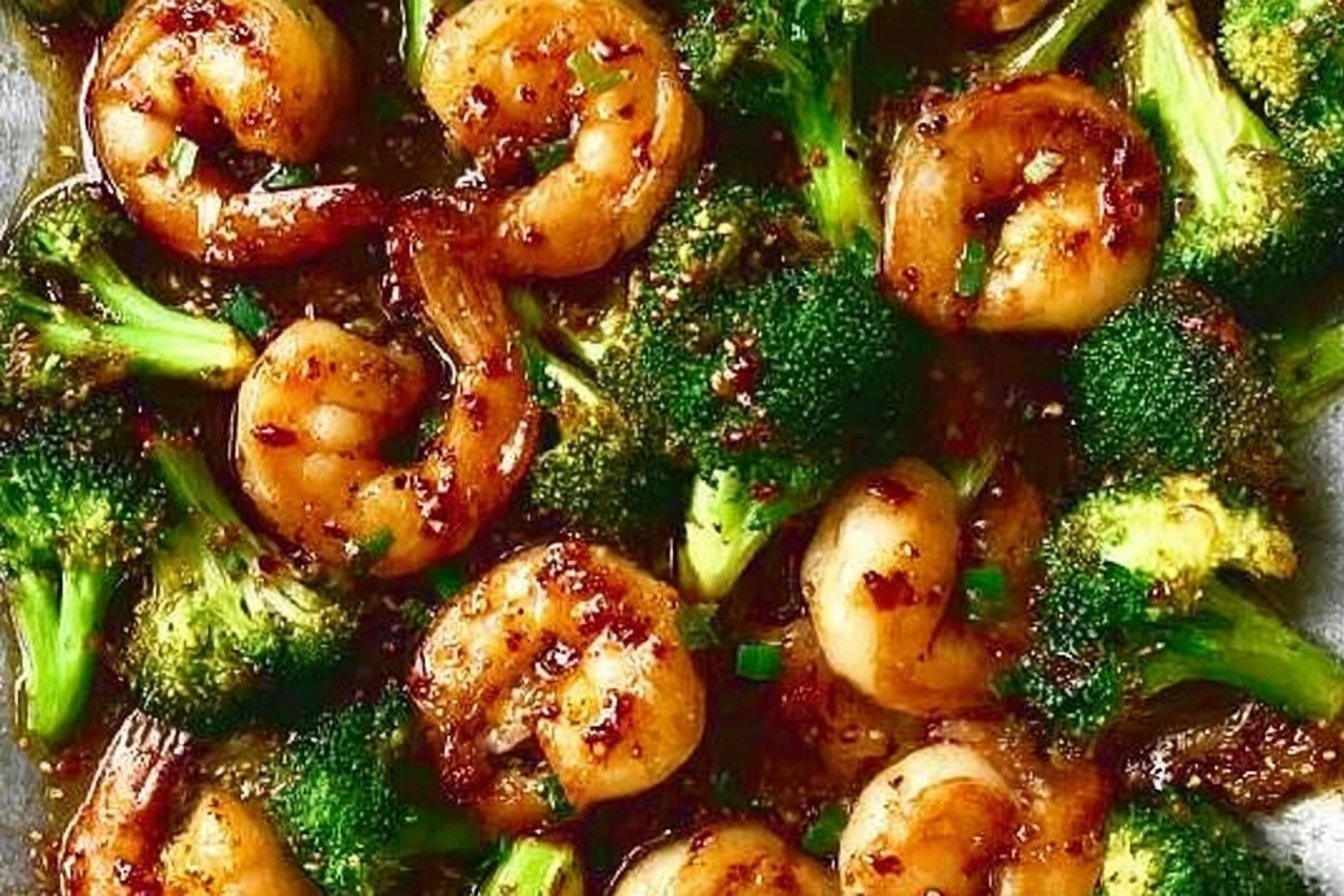 Honey Garlic Shrimp And Broccoli Recipe 6 Sheet Pan Honey Garlic Shrimp And Broccoli