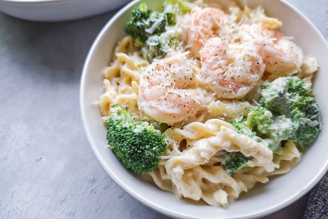 Broccoli Shrimp Alfredo Recipe 6 Shrimp Alfredo Pasta With Broccoli Recipe