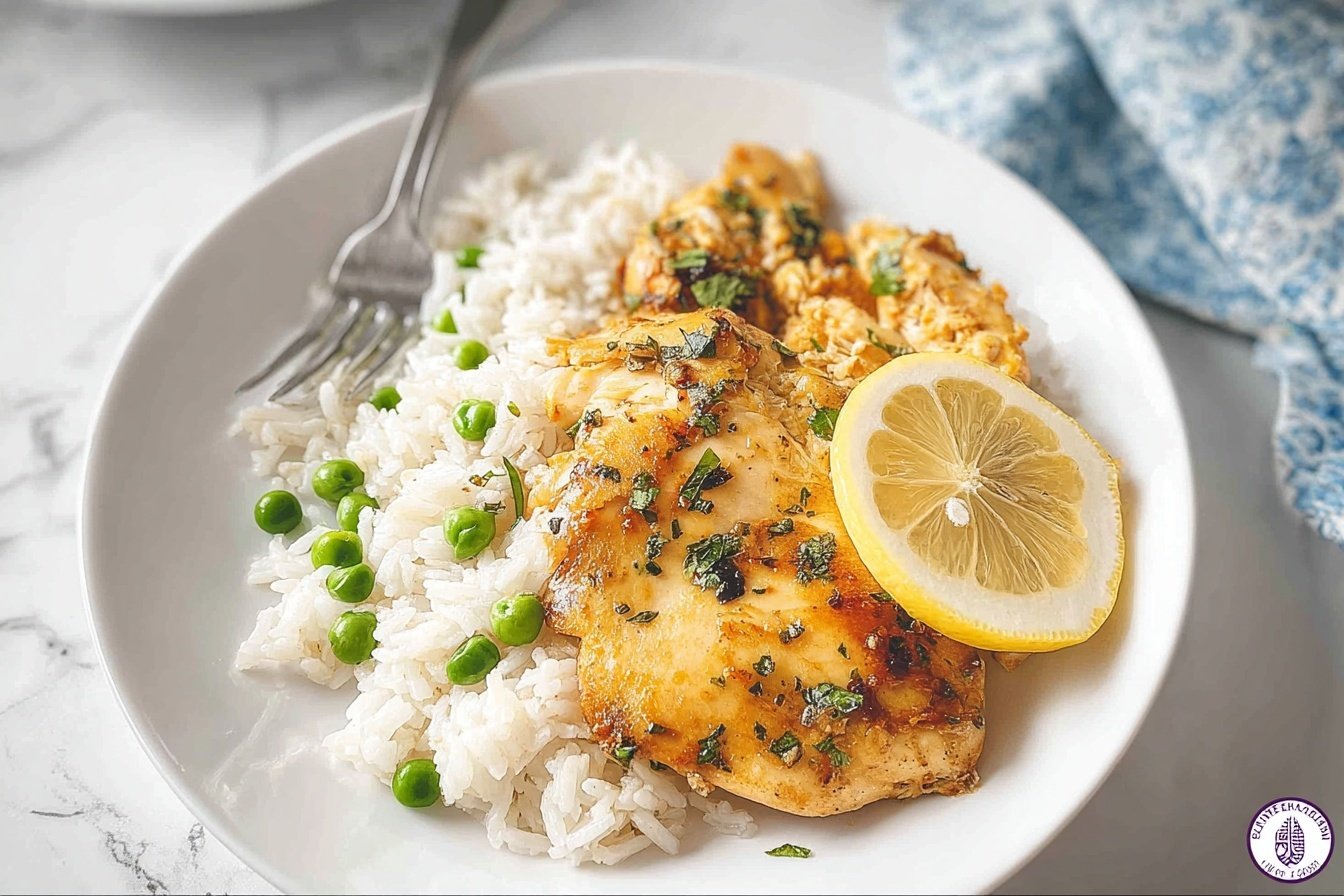 Slow Cooker Italian Lemon Chicken