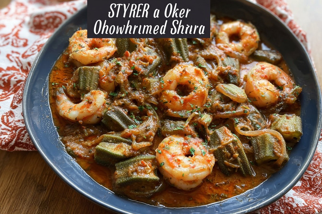 Smothered Okra And Shrimp Recipe 6 Smothered Okra With Shrimp