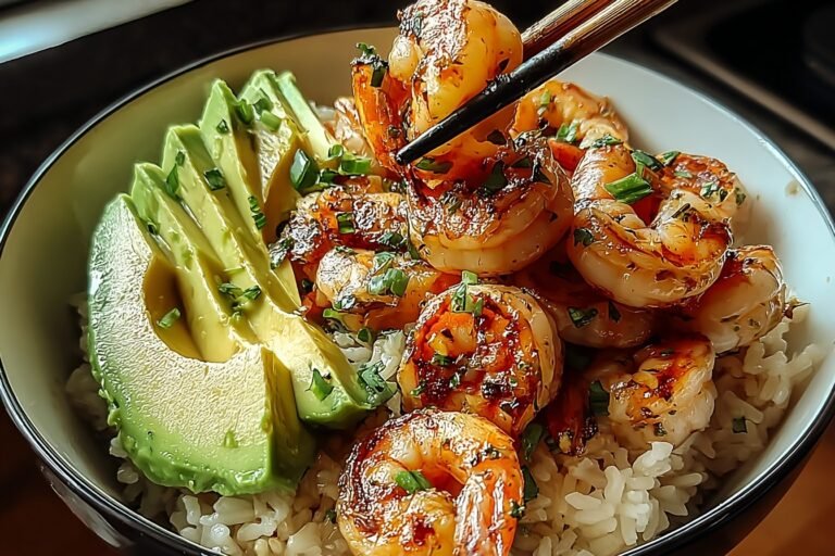 Spicy Shrimp And Avocado Rice Bowl 27.Png