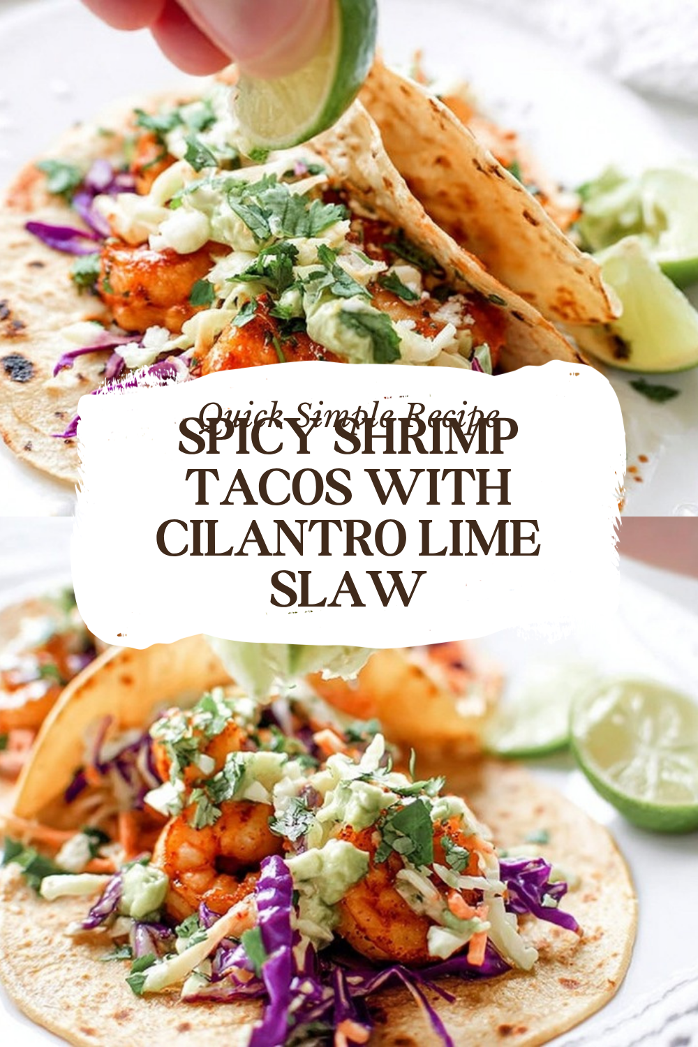 Spicy Shrimp Tacos With Garlic Cilantro Lime Slaw 7 Spicy Shrimp Tacos With Cilantro Lime Slaw