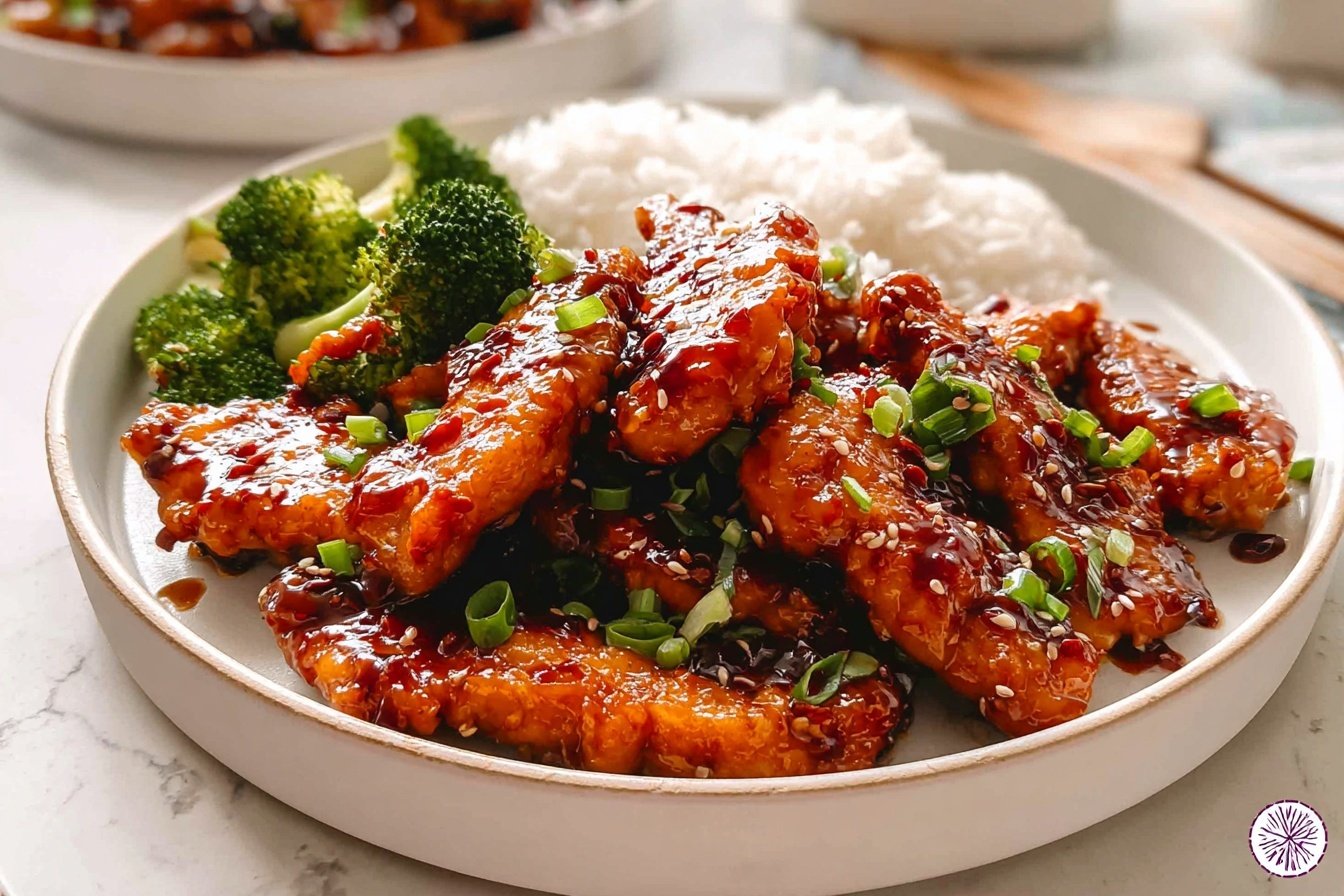 Sweet Spicy Sticky Chicken