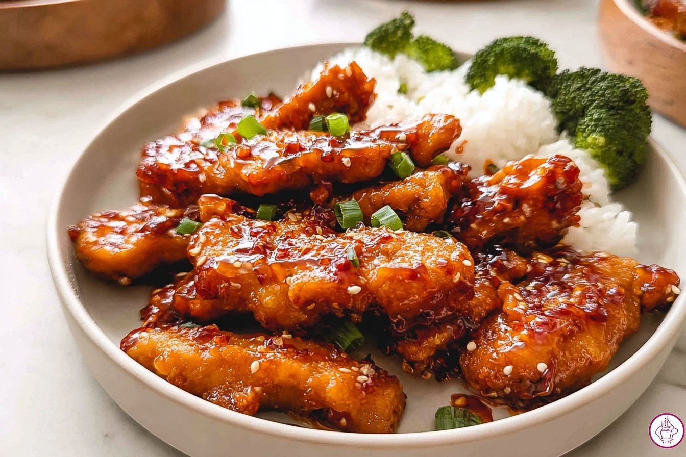 Sweet Spicy Sticky Chicken
