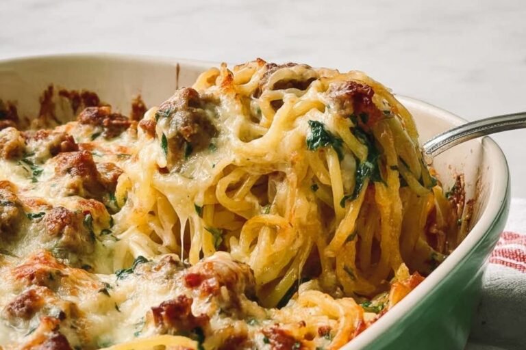 Tuscan Baked Spaghetti 98.Png