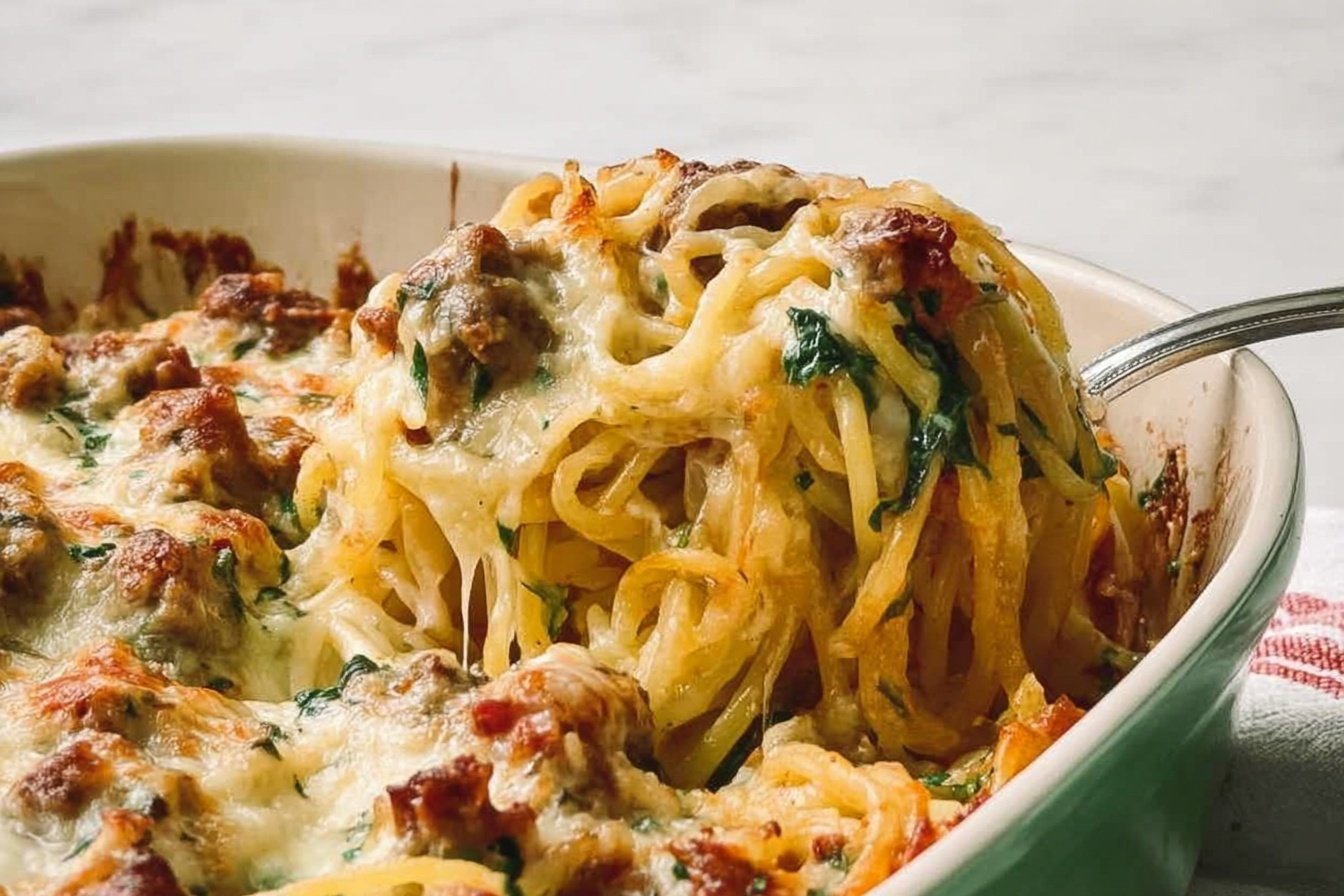Tuscan Baked Spaghetti 98.Png